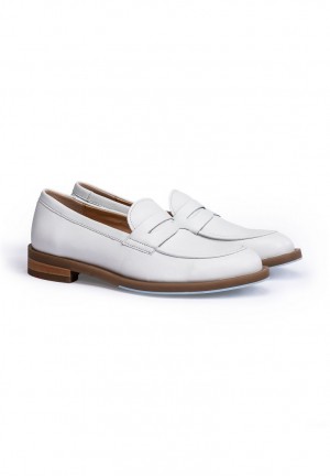 LLOYD SLIPPER Smart shoes Hvite | FJP134786