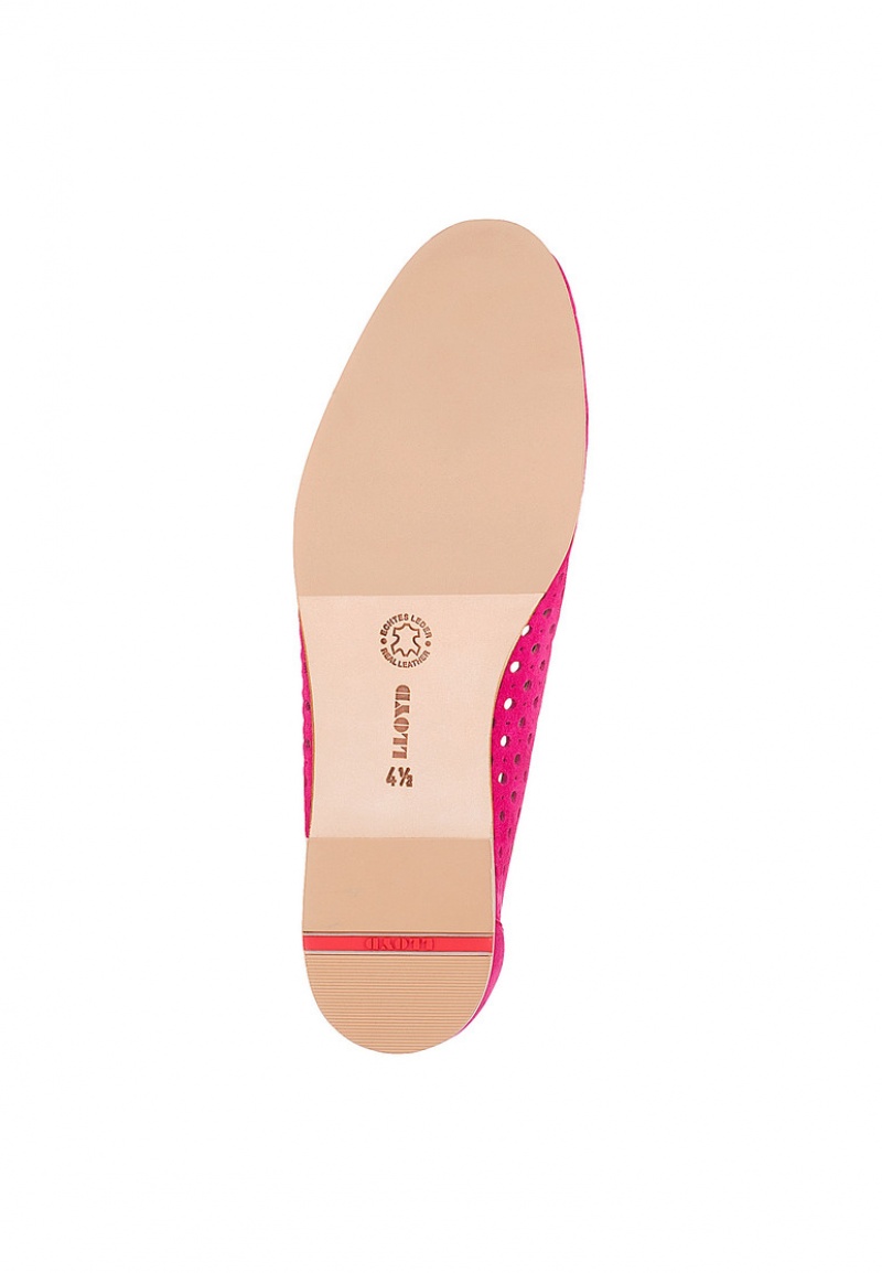 LLOYD BALLERINA Slip On Rød | QYU378596