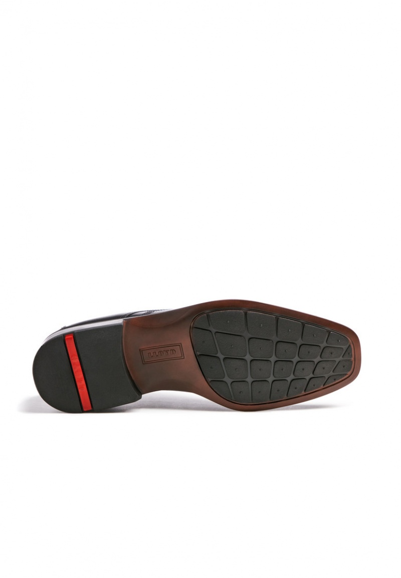 LLOYD DAGAN Smart shoes Svarte | KAE207439