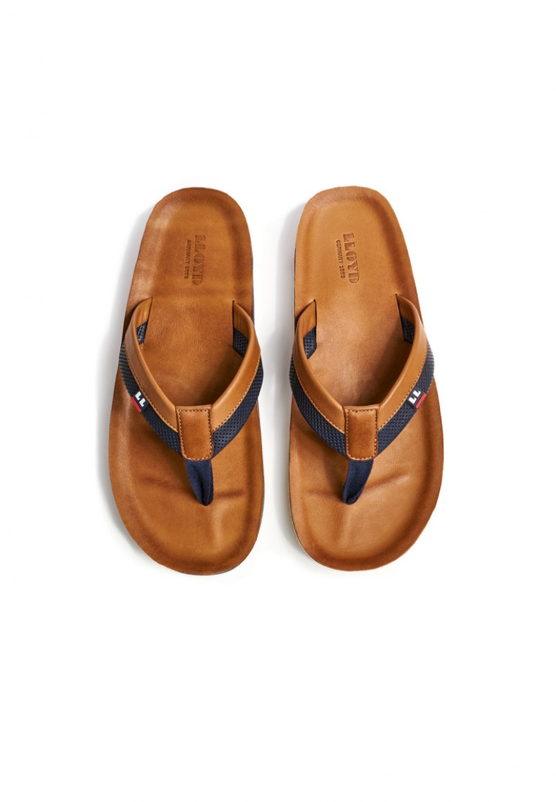 LLOYD FLIP FLOP Sandaler Brune | YXG935184