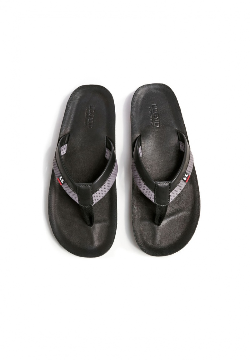 LLOYD FLIP FLOP Sandaler Svarte | DFH016375