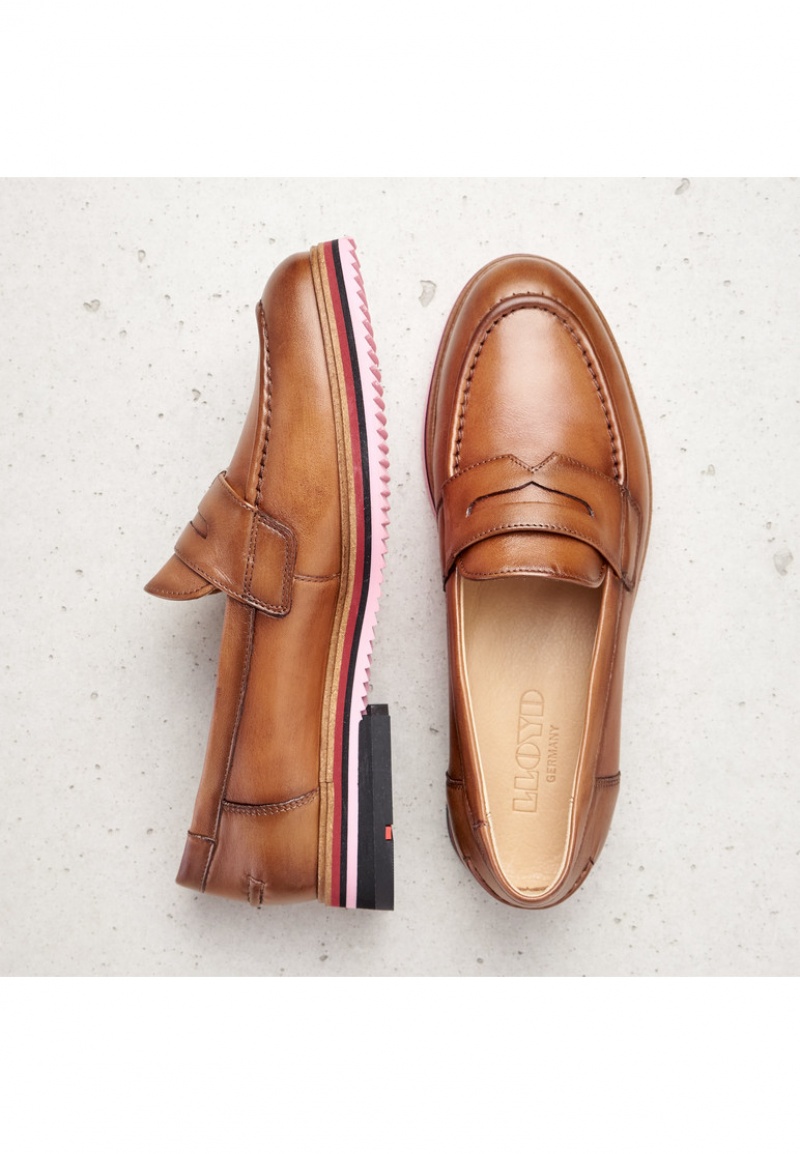 LLOYD SLIPPER Smart shoes Brune | VYN489503